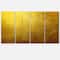 Designart - Gold Texture - Abstract Canvas art print